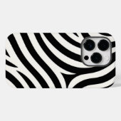Zebra Stripes Moderne Print Case-Mate iPhone Case (Achterkant (horizontaal))