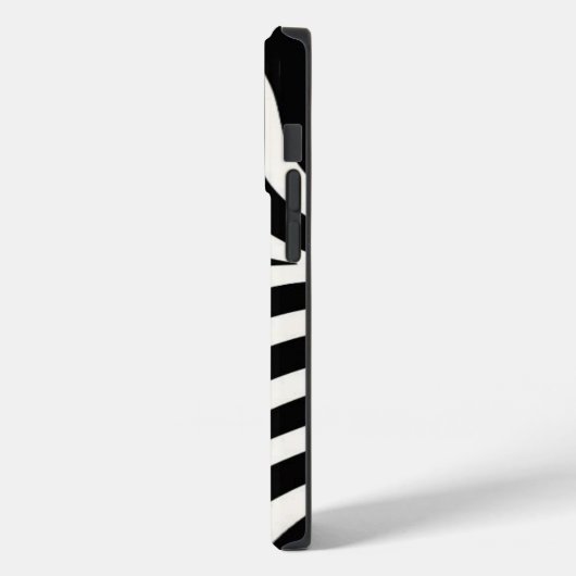 Zebra Stripes Moderne Print Case-Mate iPhone Case (Achterkant / Links)