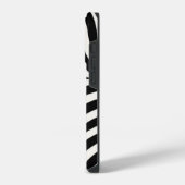Zebra Stripes Moderne Print iPhone Hoesje (Linkerkant)