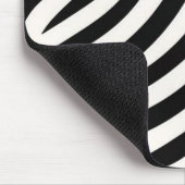 Zebra Stripes Moderne Print Muismat (Hoek)