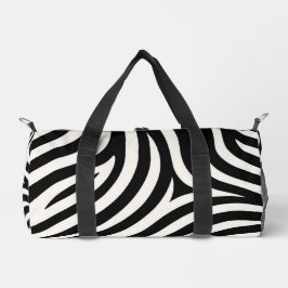 Zebra Stripes Moderne Print Plunjezak