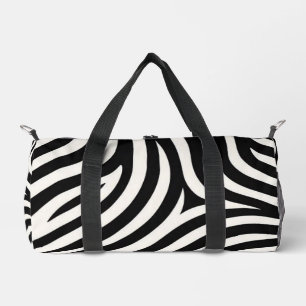 Zebra Stripes Moderne Print Plunjezak