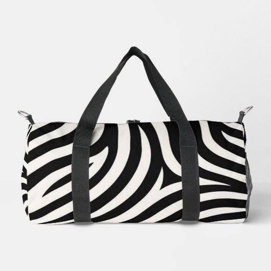 Zebra Stripes Moderne Print Plunjezak (Voorkant)