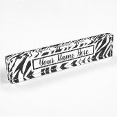 Zebra Stripes Naambordje