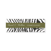 Zebra Stripes Optical Black White