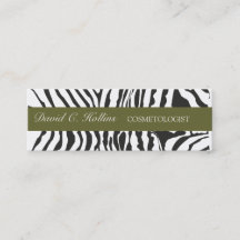Zebra Stripes Optical Black White