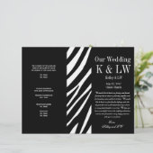 Zebra Stripes Pattern (Staand voorkant)