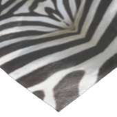 Zebra Stripes Pattern Black and White Elegant Tafelkleed (Gekanteld)