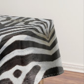 Zebra Stripes Pattern Black and White Elegant Tafelkleed (Voorbeeld)