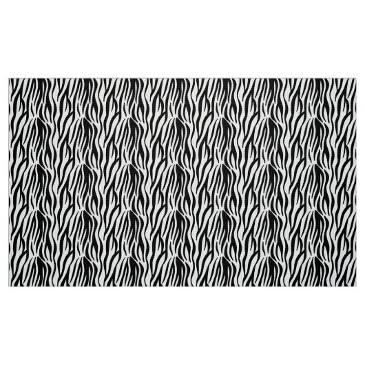Zebra Stripes Pattern Fabric Stof (Fat Quarter)