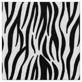 Zebra Stripes Pattern Fabric Stof (Close Up)