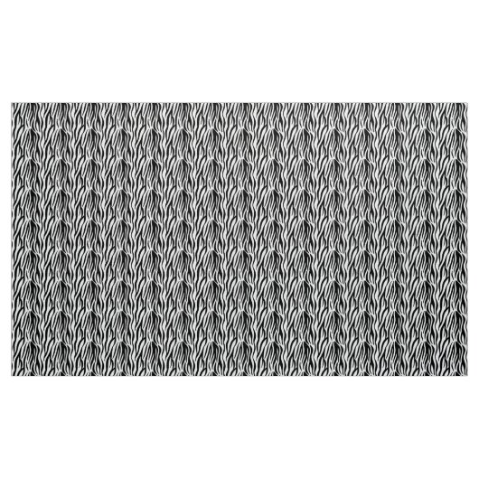 Zebra Stripes Pattern Fabric Stof (Yard (91,4 cm))