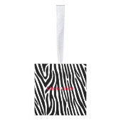 Zebra Stripes Pattern Thunder_Cove Decoratie (Rechts)