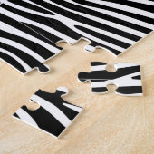 Zebra Stripes Pattern Thunder_Cove Legpuzzel (Zijkant)