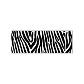 Zebra Stripes Pattern Thunder_Cove Rubberstempel (Gestempeld)
