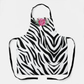 Zebra Stripes personaliseren Schort (Voorkant)