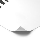 Zebra Stripes Poster (Hoek)