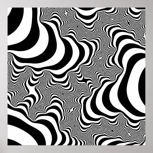 Zebra Stripes Poster (Voorkant)