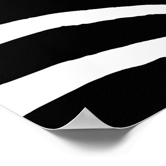 Zebra Stripes Poster (Hoek)