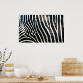 Zebra Stripes Poster (Keuken)