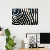 Zebra Stripes Poster (Thuiskantoor)
