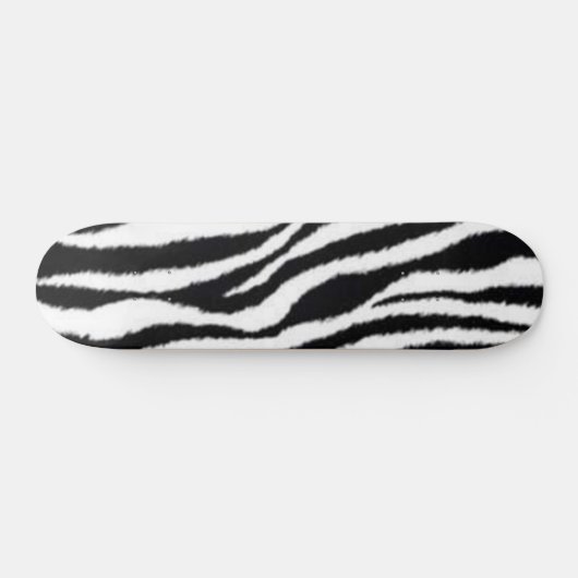 zebra Stripes Skateboard (Horizontaal)