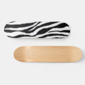 zebra Stripes Skateboard (Horizontaal)