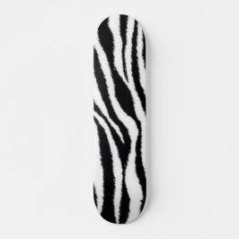 zebra Stripes Skateboard
