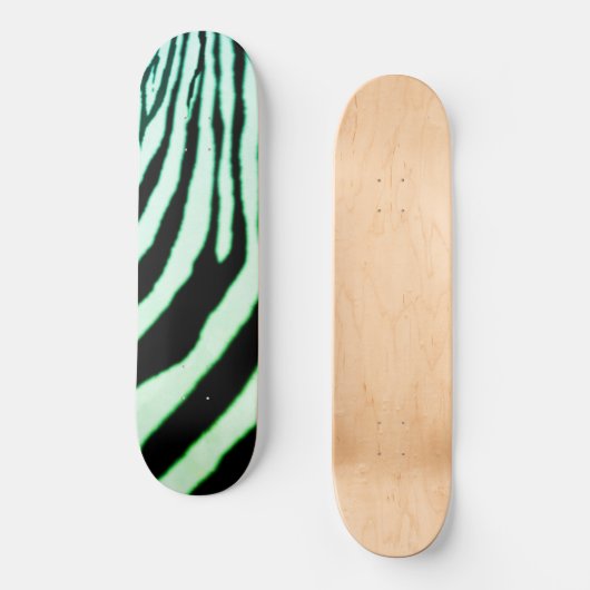 Zebra Stripes Skateboard (Voorkant)