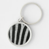 Zebra Stripes Sleutelhanger (Voorkant)