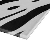 Zebra Stripes Snijplank (Hoek)