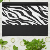 Zebra Stripes Theedoek (Gevouwen)