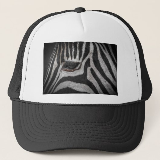 Zebra Stripes Trucker Pet (Voorkant)