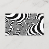 Zebra Stripes Visitekaartje (Voorkant)