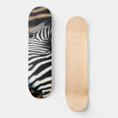 Zebra Stripes Wildlife Animal Art skateboard dek (Voorkant)