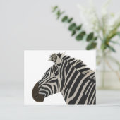 Zebra Stripes Wildlife Animal Briefkaart (Staand voorkant)