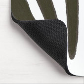 Zebra Stripes, wildlife art muismatten (Hoek)