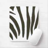 Zebra Stripes, wildlife art muismatten (Met muis)