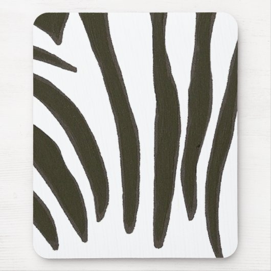 Zebra Stripes, wildlife art muismatten (Voorkant)