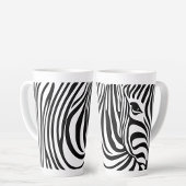 Zebra Stripes Zebra Cup Latte Mok