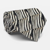 zebra stripey stropdas (Opgerold)