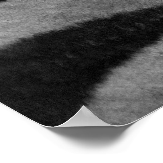 Zebra Strips Poster (Hoek)