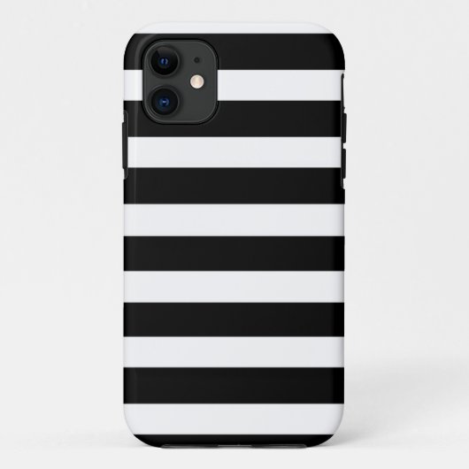 ZEBRA STRIPTE! ( een zwart-wit gestreept ontwerp) Case-Mate iPhone Case (Achterkant)