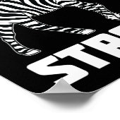 Zebra Strong Ehlers Danlos Syndrome Awareness Warr Poster (Hoek)