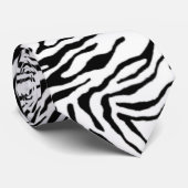 Zebra Stropdas (Opgerold)