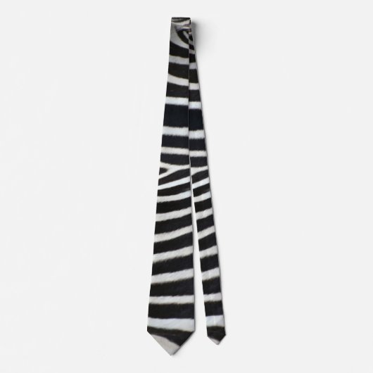 Zebra stropdas (Voorkant)