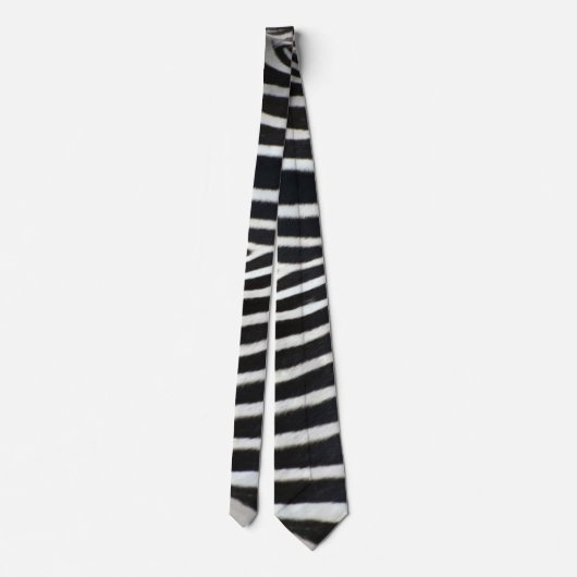 Zebra  stropdas (Achterkant)
