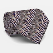 zebra stropdas (Opgerold)