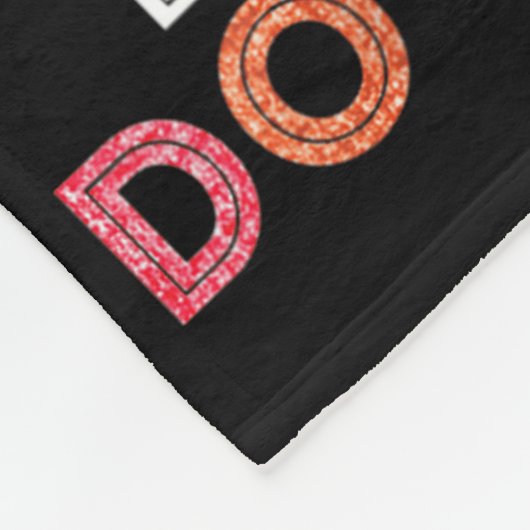 Zebra Student Test Dag Niet Stress Doe Je Beste SU Fleece Deken (Hoek)