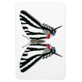 Zebra Swallowtail Vlinder Flexi Magnet Magneet (Verticaal)